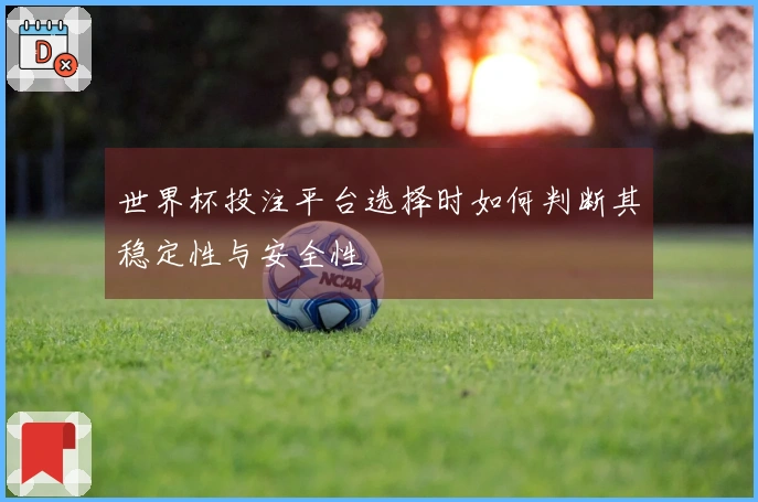 世界杯投注平台选择时如何判断其稳定性与安全性