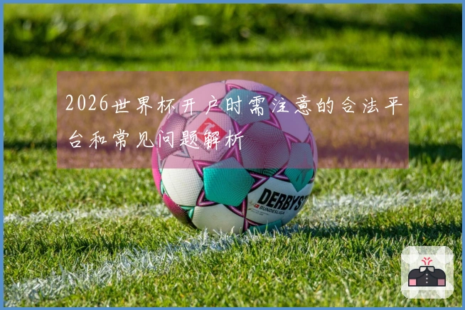 2026世界杯开户时需注意的合法平台和常见问题解析